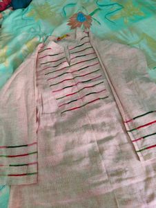 Peach Kurta