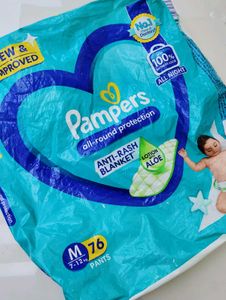 Pampers Diaper Pants – Medium, 41 Pieces