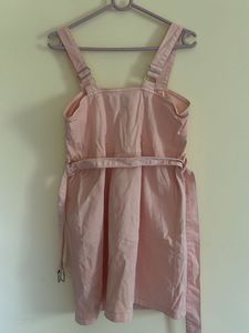Pink Denim Dress