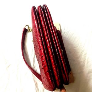 Red Leather Handbag