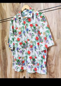 Vintage Floral Print Shirt✨️