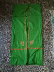 Green Shawl with Border