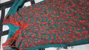 Teal Embroidered Kurta with Patiala Pants