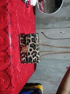 animal print bag