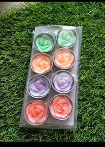 Rose Shaped Tea Light Candles