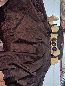 Elegant Brown Party Dress