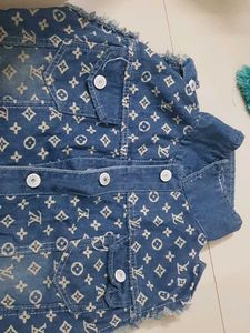 Sleeveless Denim Jacket