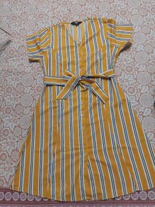 Striped Midi Dress