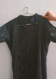 Elegant Black Kurta