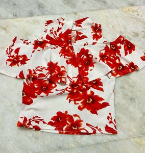Off shoulder top