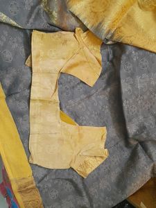 Grey Silk Saree