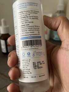 Plum Niacinamide Toner + VIT C 15% Serum