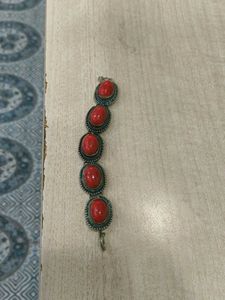 Red Beaded Necklace