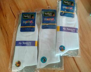 3pc combo kids school socks