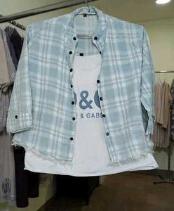 Stylish Plaid Button-Down Shirt