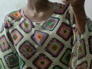 Korean Crochet  Top