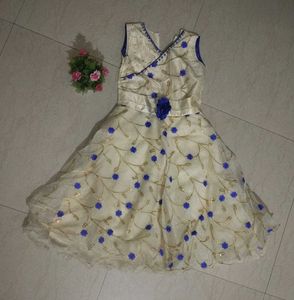 White Frock For Girl