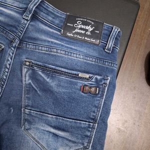 Blue Sparky Denim - Eye-Catching &amp; Comfy