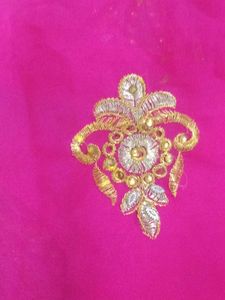 Elegant Pink Saree