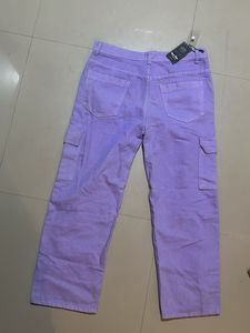 Lilac Cargo Pants