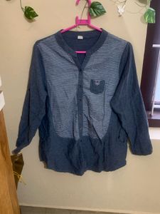 Striped Casual Blouse