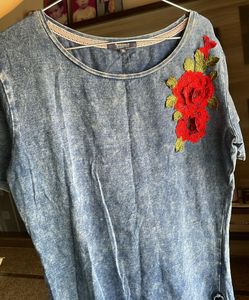 Denim Kurti Like New