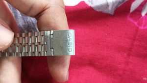 Casio Digital Orignal Silver Vintage Round Dial