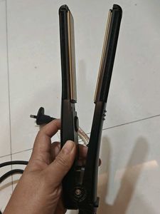 Hair Straightener - Gold Plates
