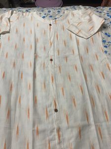 White Kurti With Plazo