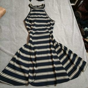 hollister blue dress