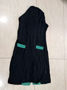 Unique Black and Green Tunic