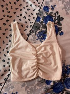 White Crop Top