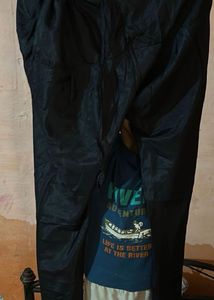 Elegant Dark black  Tiered Dress and pajami