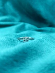 💍✨👀Delicate Floral Diamond Ring❤️🥰