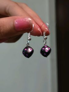 Mini Dice Earrings