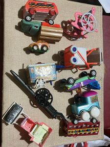 Vintage Toy Car Collection Set Of 11