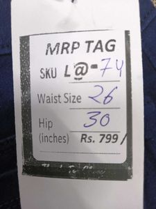 L@74 Size-26 Stylish Flared Jeans