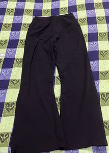 Black Flared Leg Pants