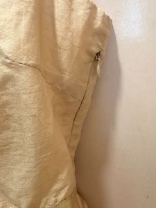 Beautiful Cream Wrap Dress