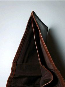 Stylish Men Genuine Leather Brown Wallet