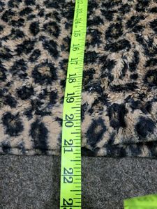 Leopard Print Fleece Jacket