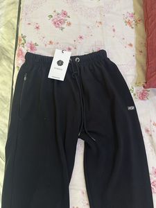 Black symbol joggers With Tag