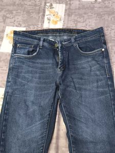 Dark Blue Denim Jeans