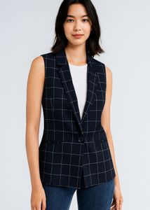 Van Heusen  Navy Waistcoat