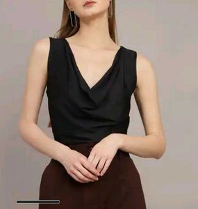 Shein Chic Black Sleeveless Top