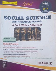 CBSE Class 10th Social Science Golden Reference