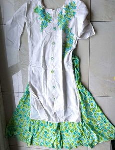 Kurti Skirt Set