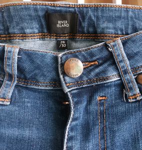 River Island Ripped Knee Skinny Jeans