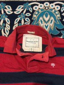 Woodland  Red Polo Shirt L-XL