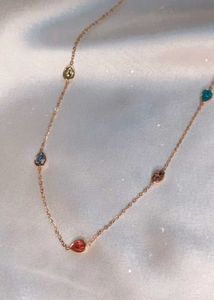 Drop Charms Neck Chain